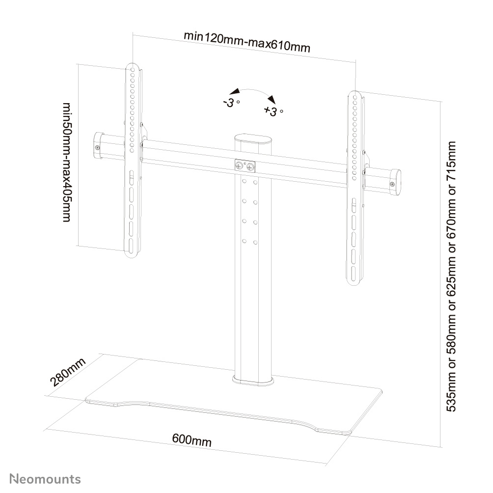 Neomounts by Newstar monitor arm desk mount